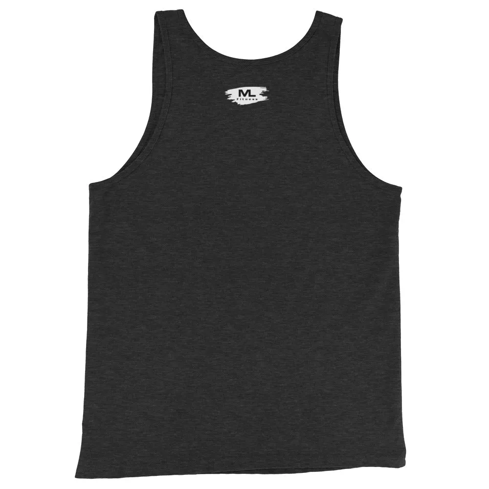 I Know You're Tired. I Know It's Difficult. BUT KEEP GOING. Unisex Tank Top