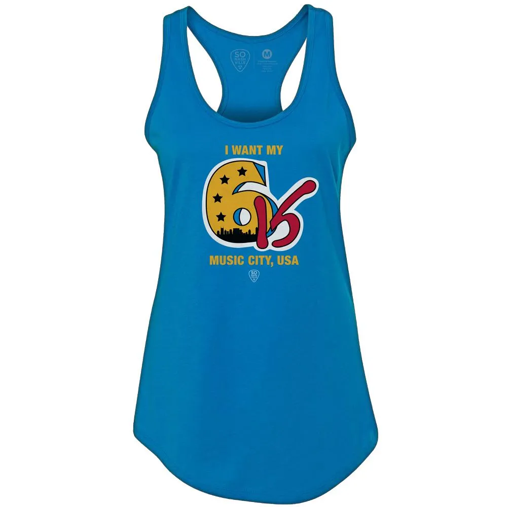 I Want My 615 - Women's Racerback