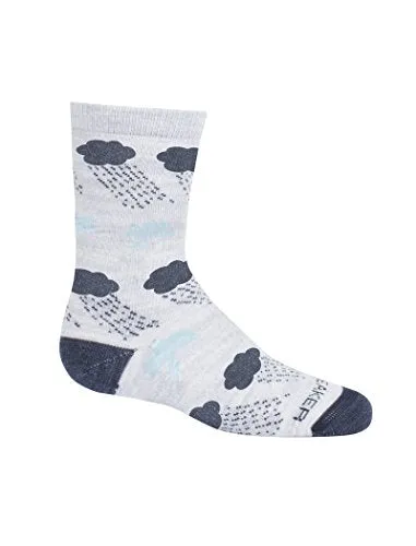 Icebreaker Unisex Kids 104192 Merino Wool Crew Fashion Socks