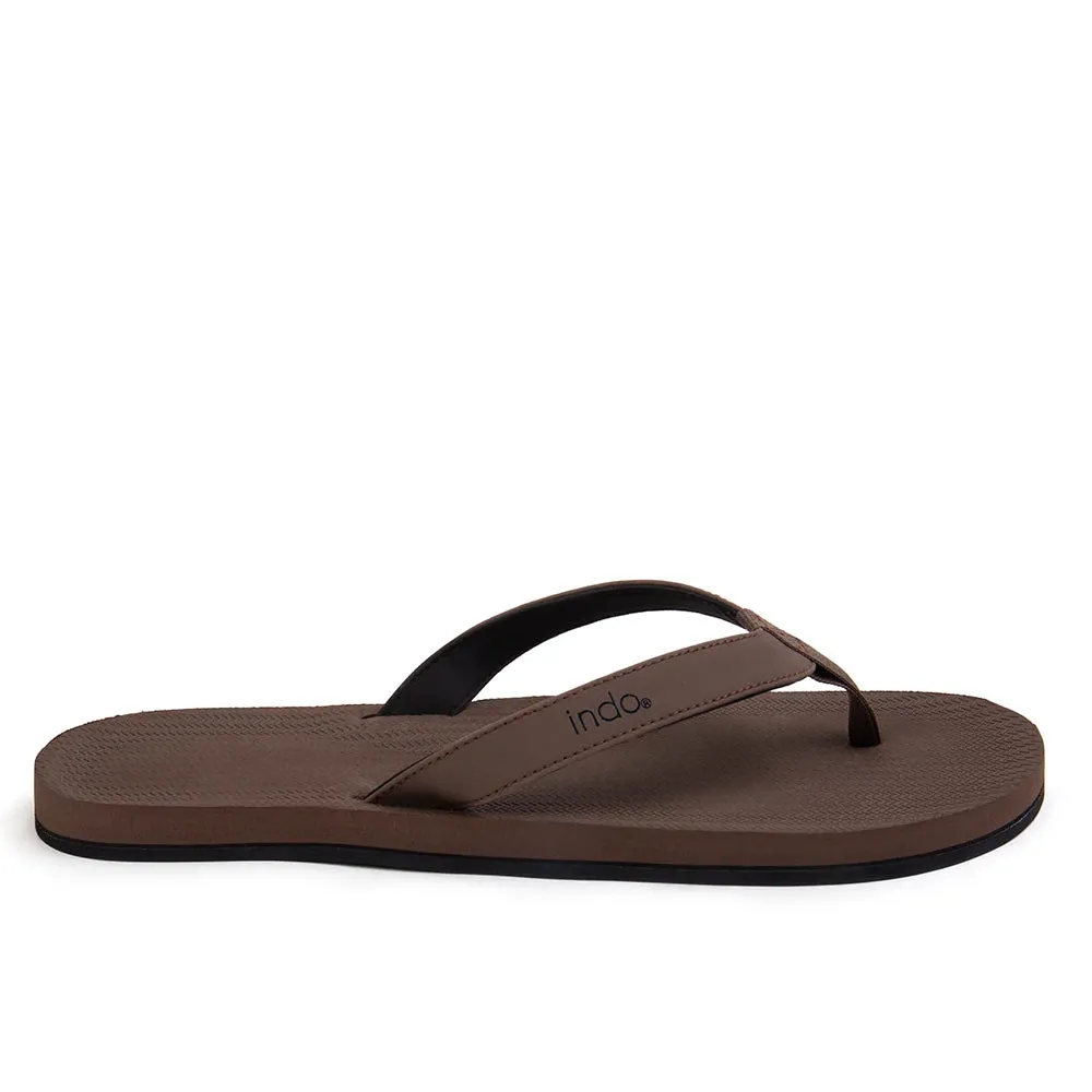 Indosole Essential Flip Flops - Soil