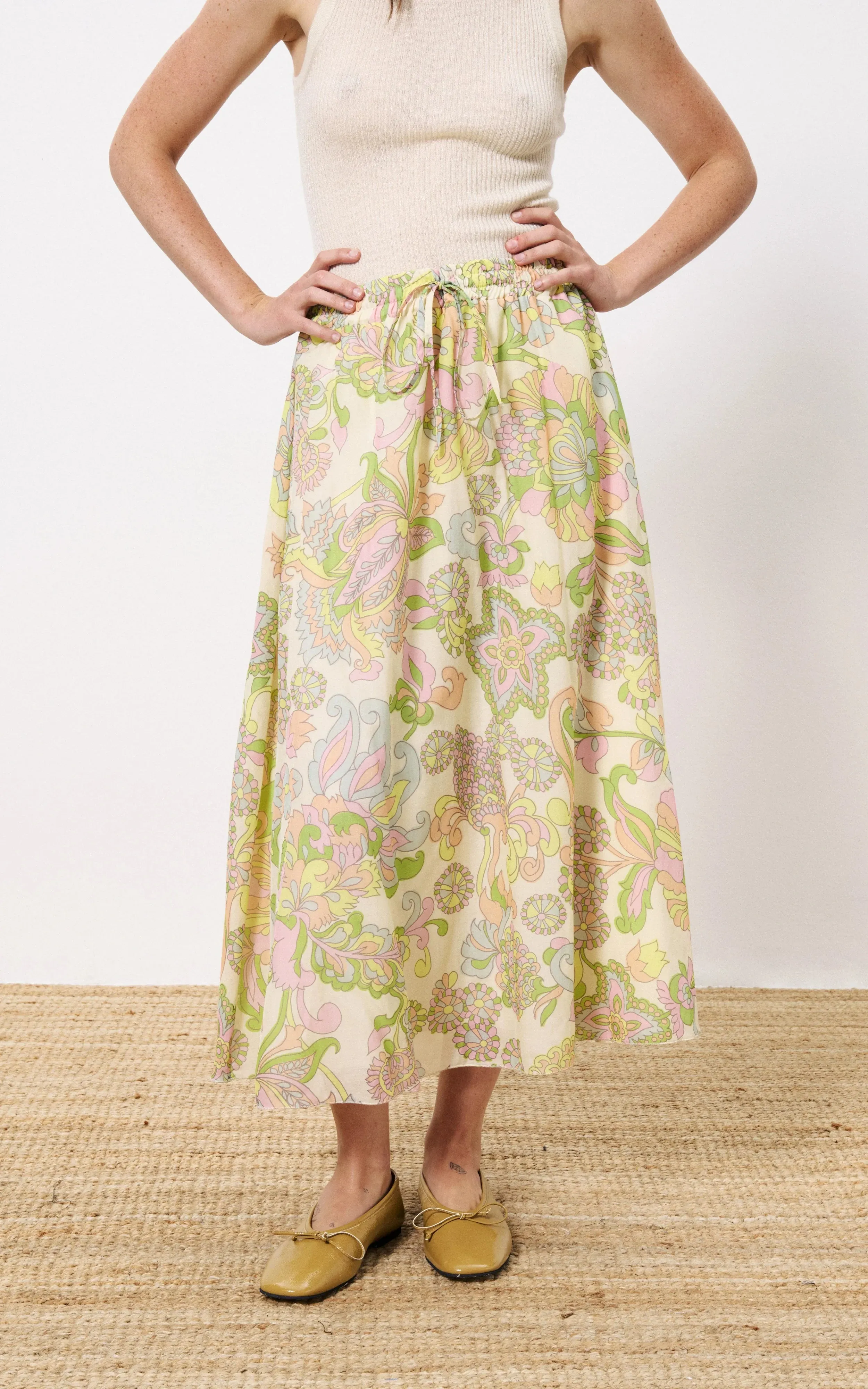 Indrany Cachemire Skirt