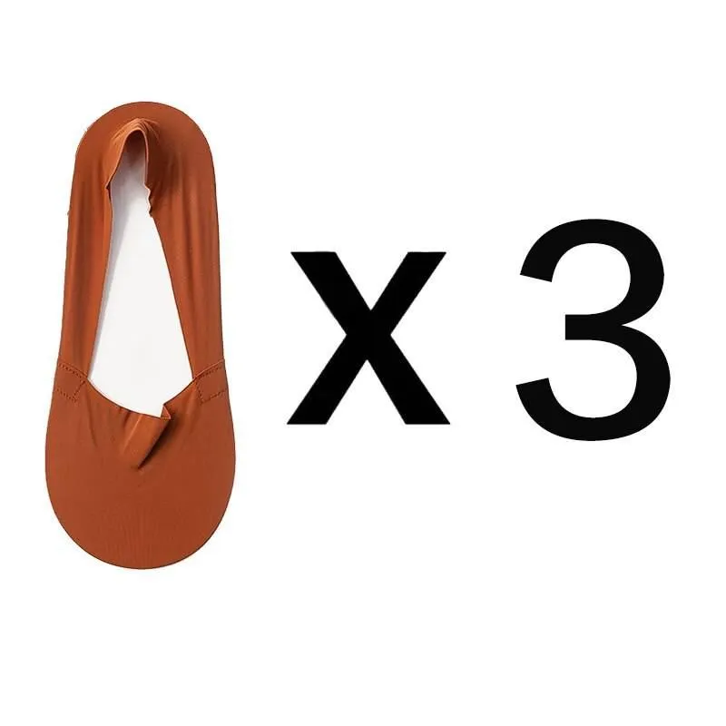 Invisible Non-Slip Womens Socks - Breathable Comfortable Design