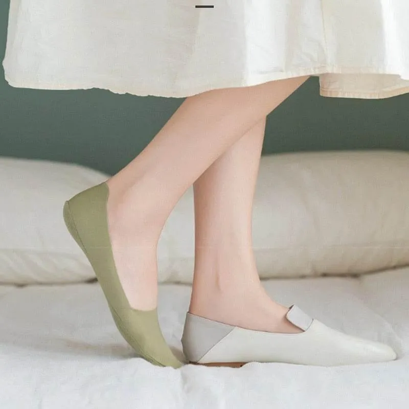 Invisible Non-Slip Womens Socks - Breathable Comfortable Design