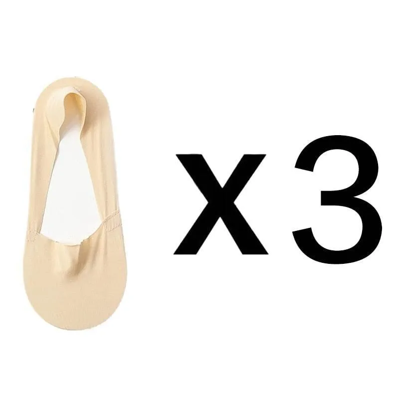Invisible Non-Slip Womens Socks - Breathable Comfortable Design