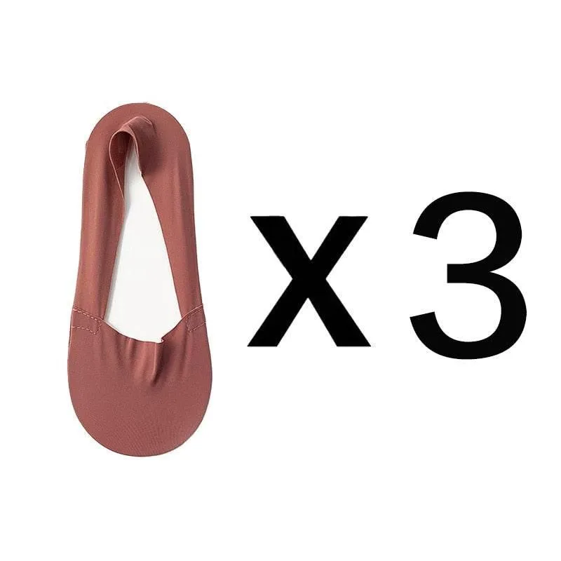 Invisible Non-Slip Womens Socks - Breathable Comfortable Design