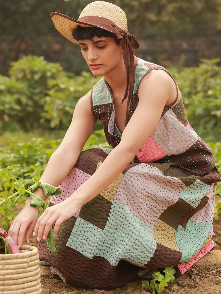 Irene Kantha Patchwork Skirt