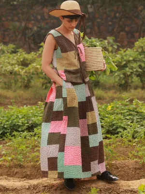 Irene Kantha Patchwork Skirt