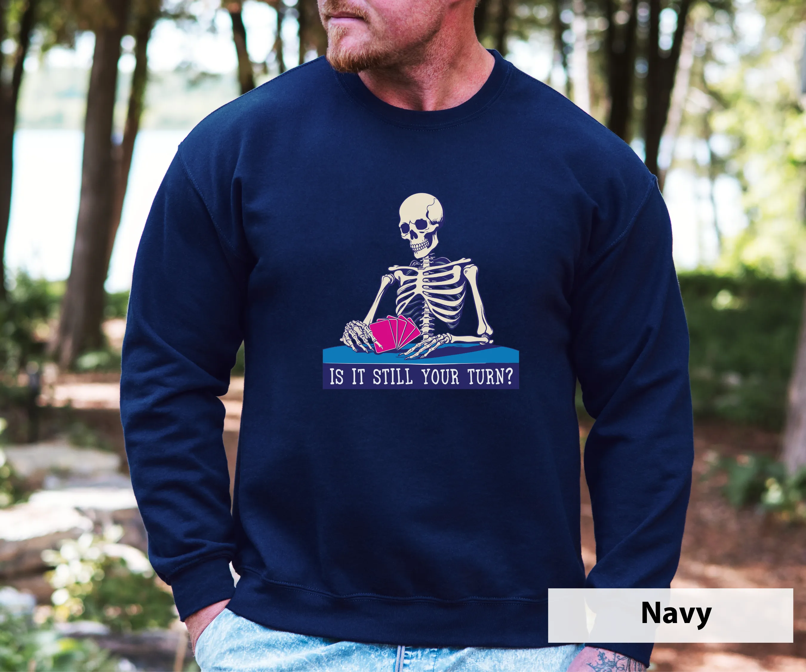 Is It Still Your Turn _ Adult Unisex Crewneck Sweatshirt