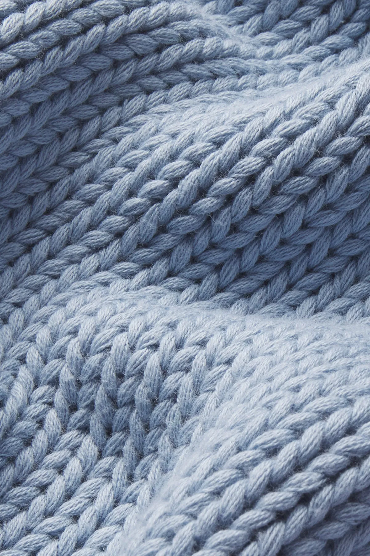 Jane Cotton Sweater in Dusty Blue