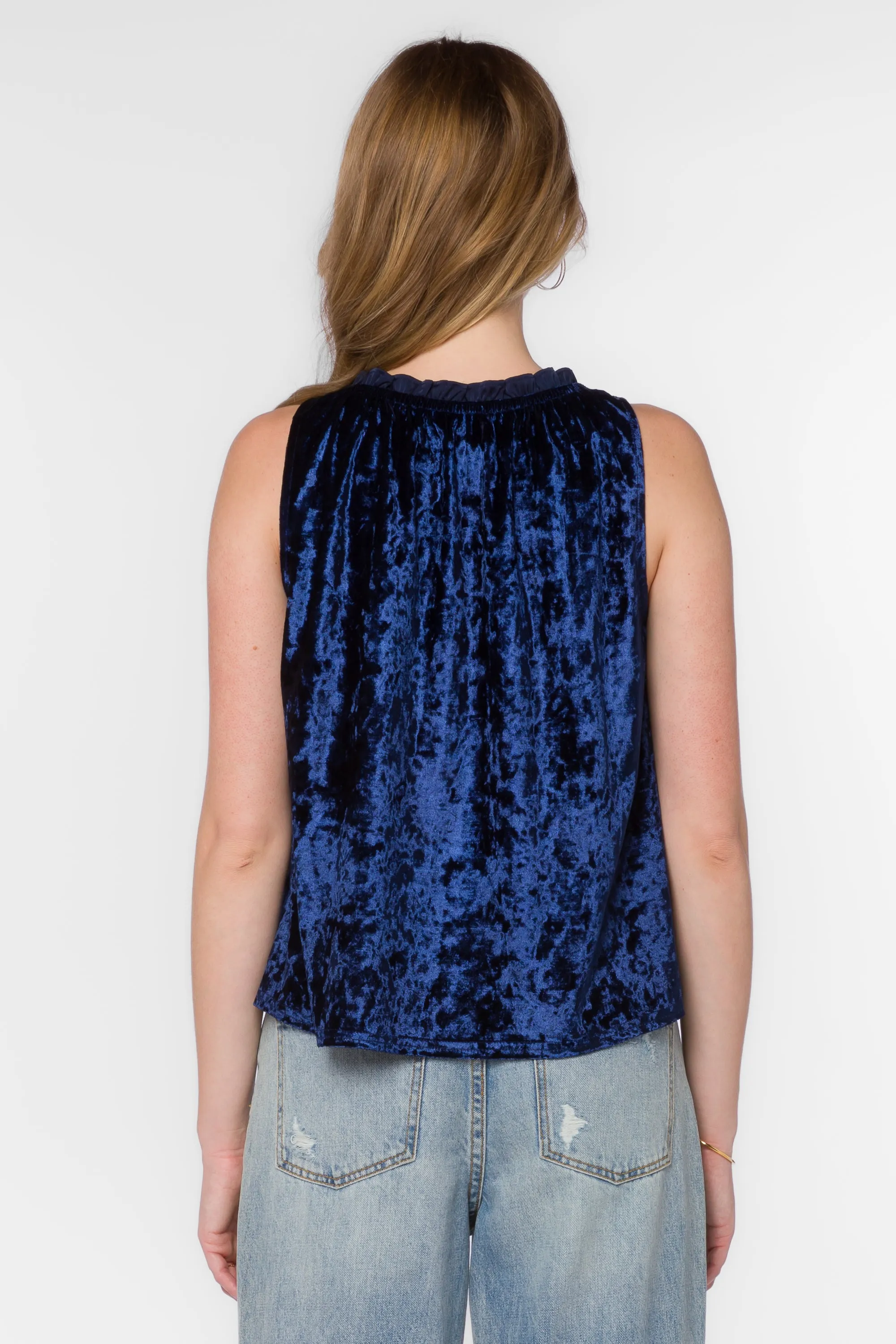 Jaylah Navy Blue Top