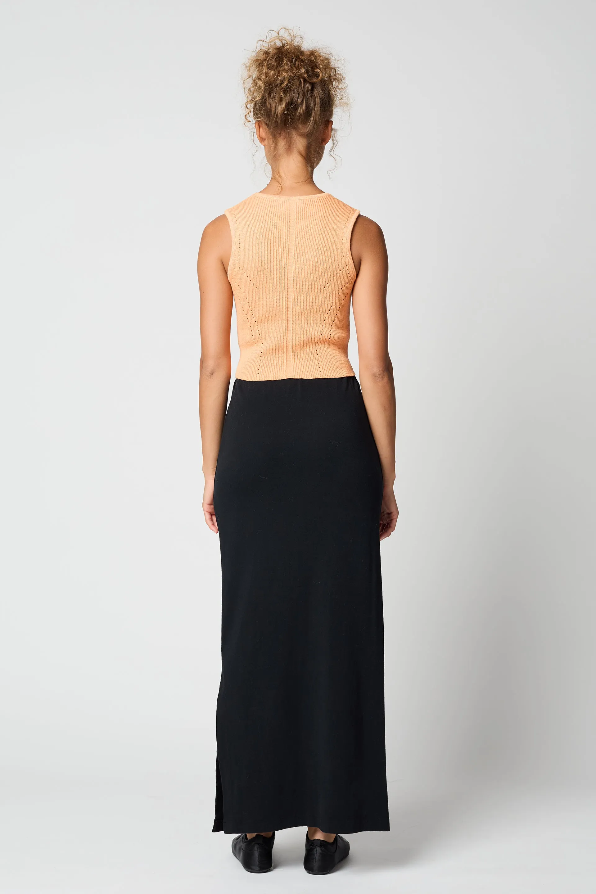 JERSEY RIB SKIRT