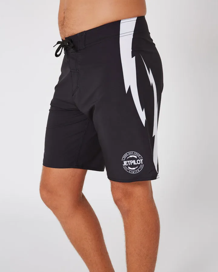 Jetpilot Bolts Mens Rideshort - Black/White