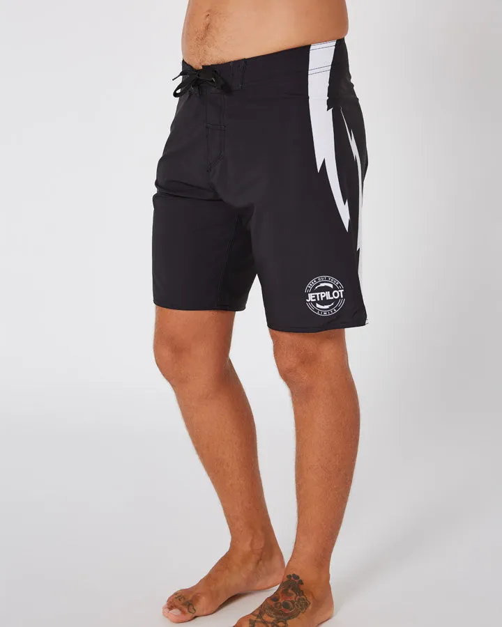 Jetpilot Bolts Mens Rideshort - Black/White