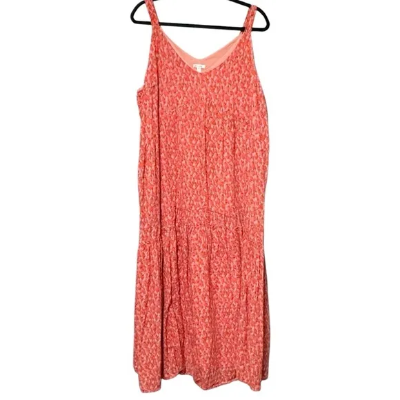 JOIE Bondi Limited Edition Geometric Abstract Animal Printed Tiered Maxi Dress