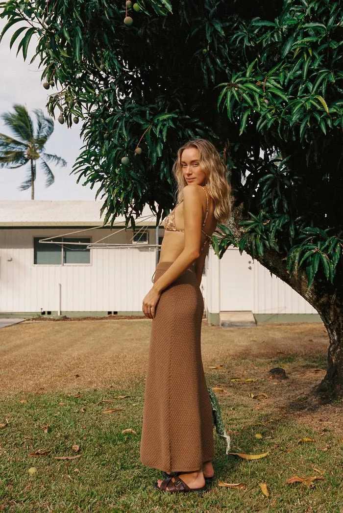 JOSSIE KNIT MAXI SKIRT