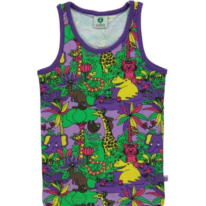 Jungle Tank Top - 1 Left Size 11-12 years