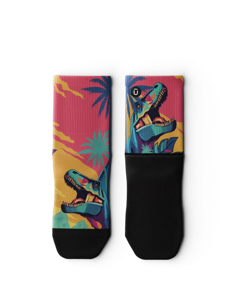 Jurassic Quarter Socks 3-Pack