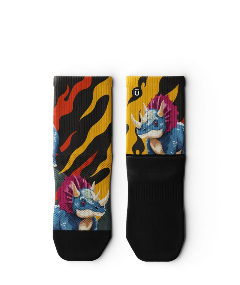 Jurassic Quarter Socks 3-Pack