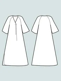 Kaftan Dress Pattern XL-3XL -- The Assembly Line Patterns