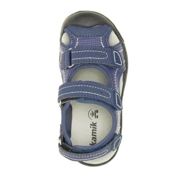 Kamik Seaturtle2 Boys Navy/Marine Water Friendly Sandals