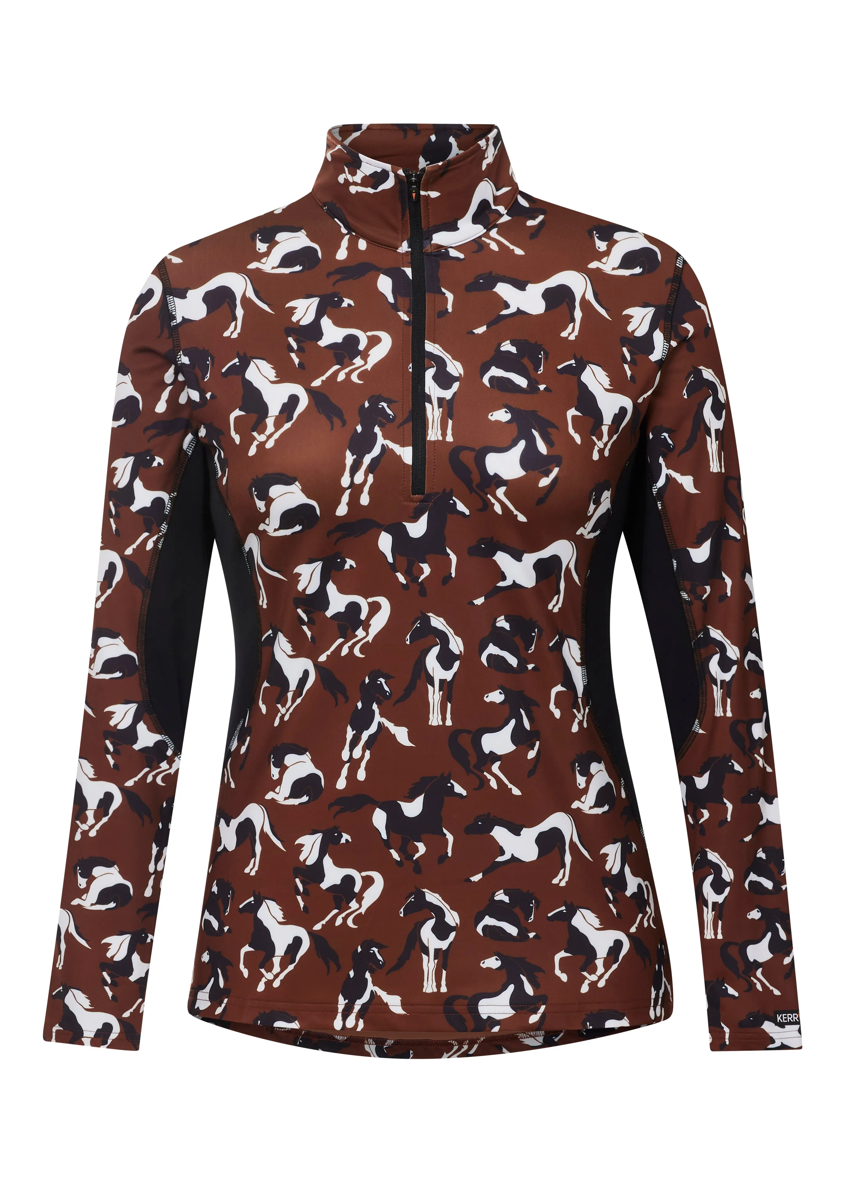 Kerrits On Course Quarter Zip Fleece Tech Top