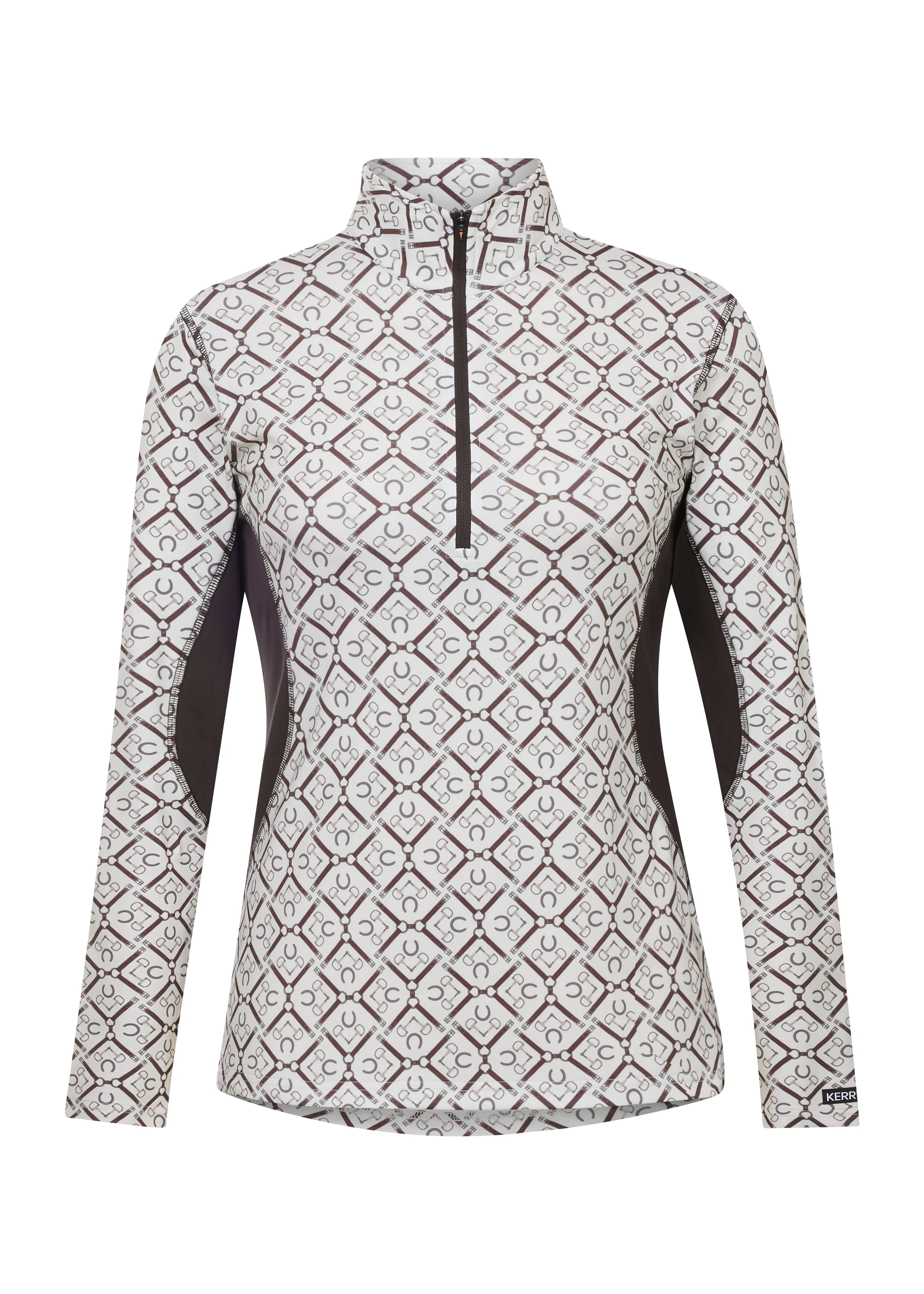Kerrits On Course Quarter Zip Fleece Tech Top