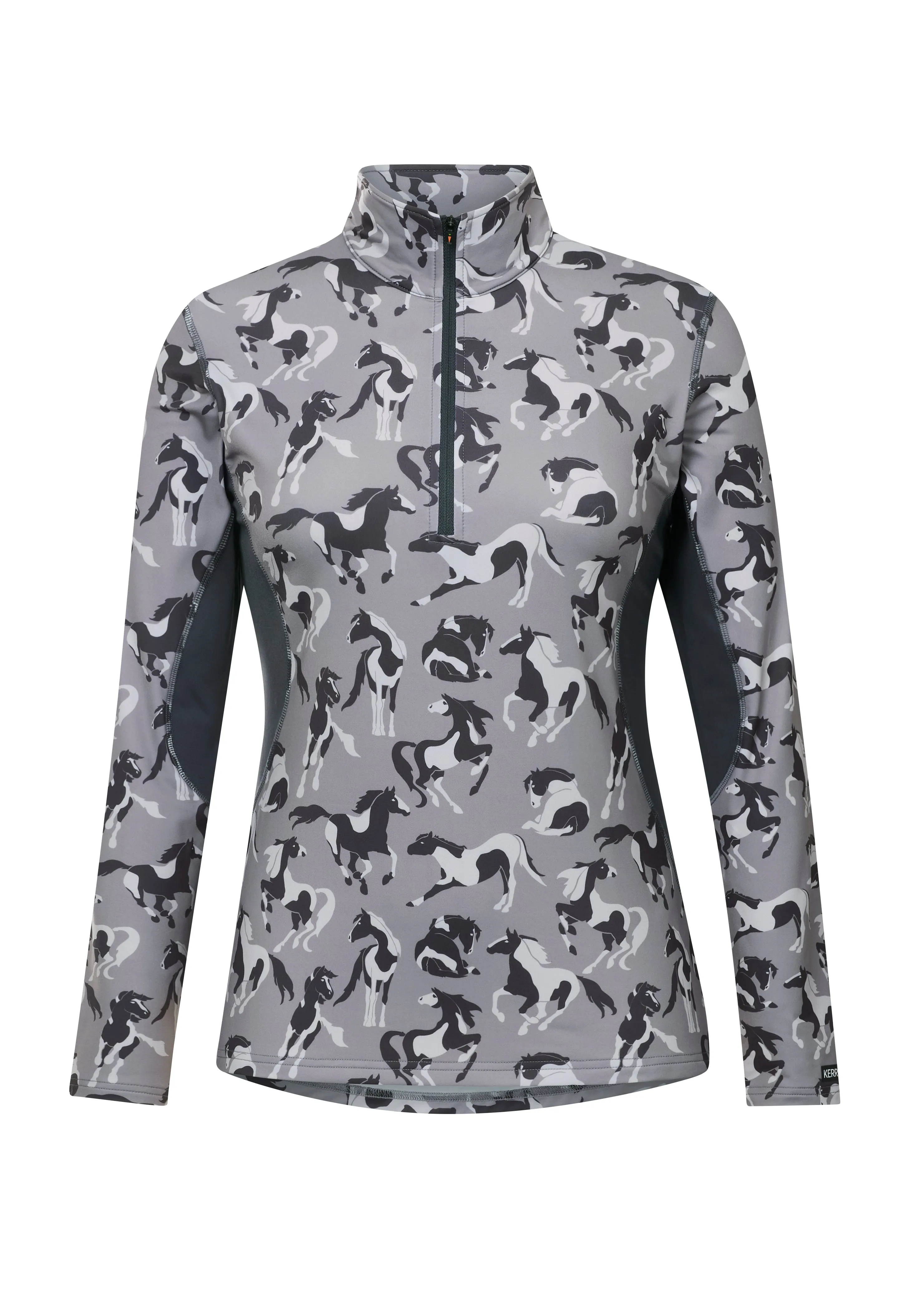Kerrits On Course Quarter Zip Fleece Tech Top