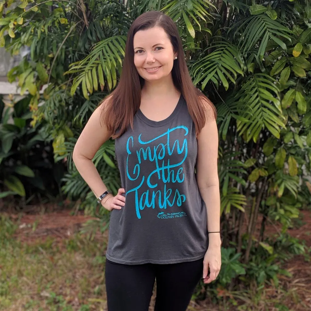 Ladies Empty the Tanks Muscle Tee