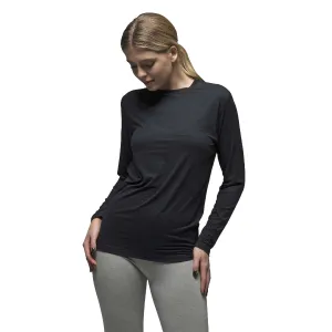 Ladies Fleece Lined Base Layer Thermal Long Sleeve Top