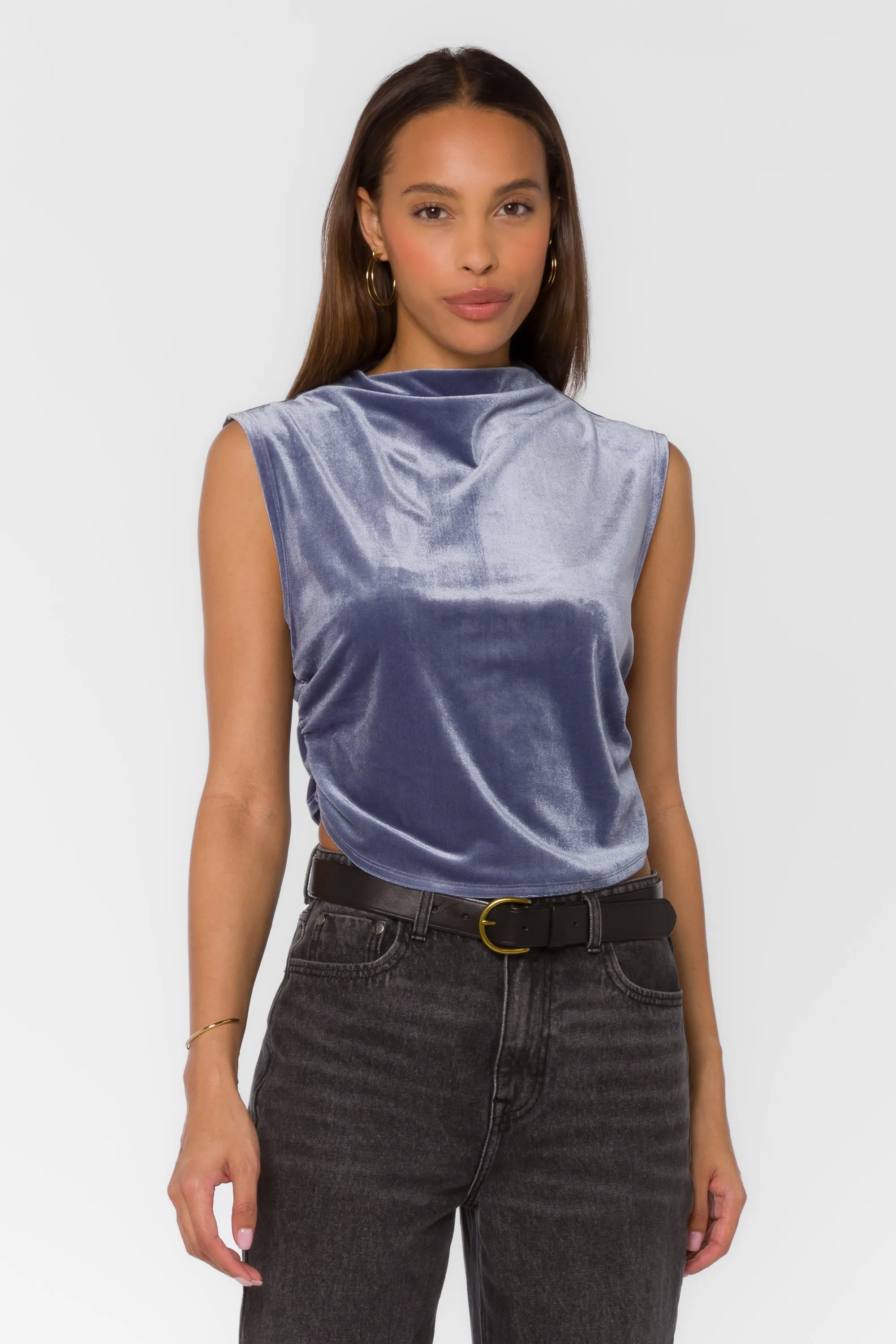 Lavali Ash Blue Top