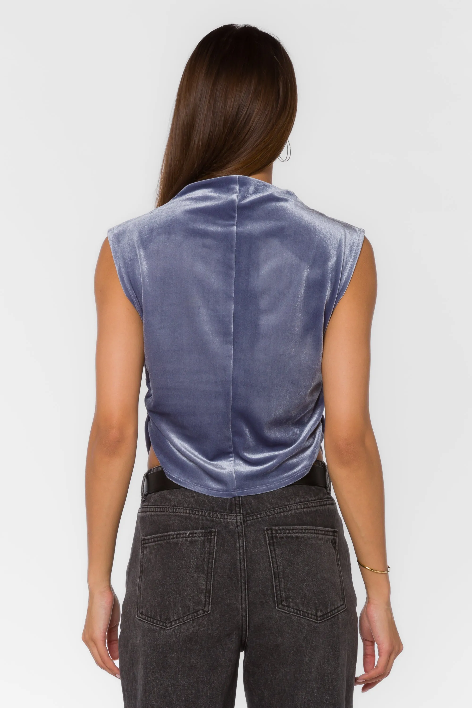 Lavali Ash Blue Top