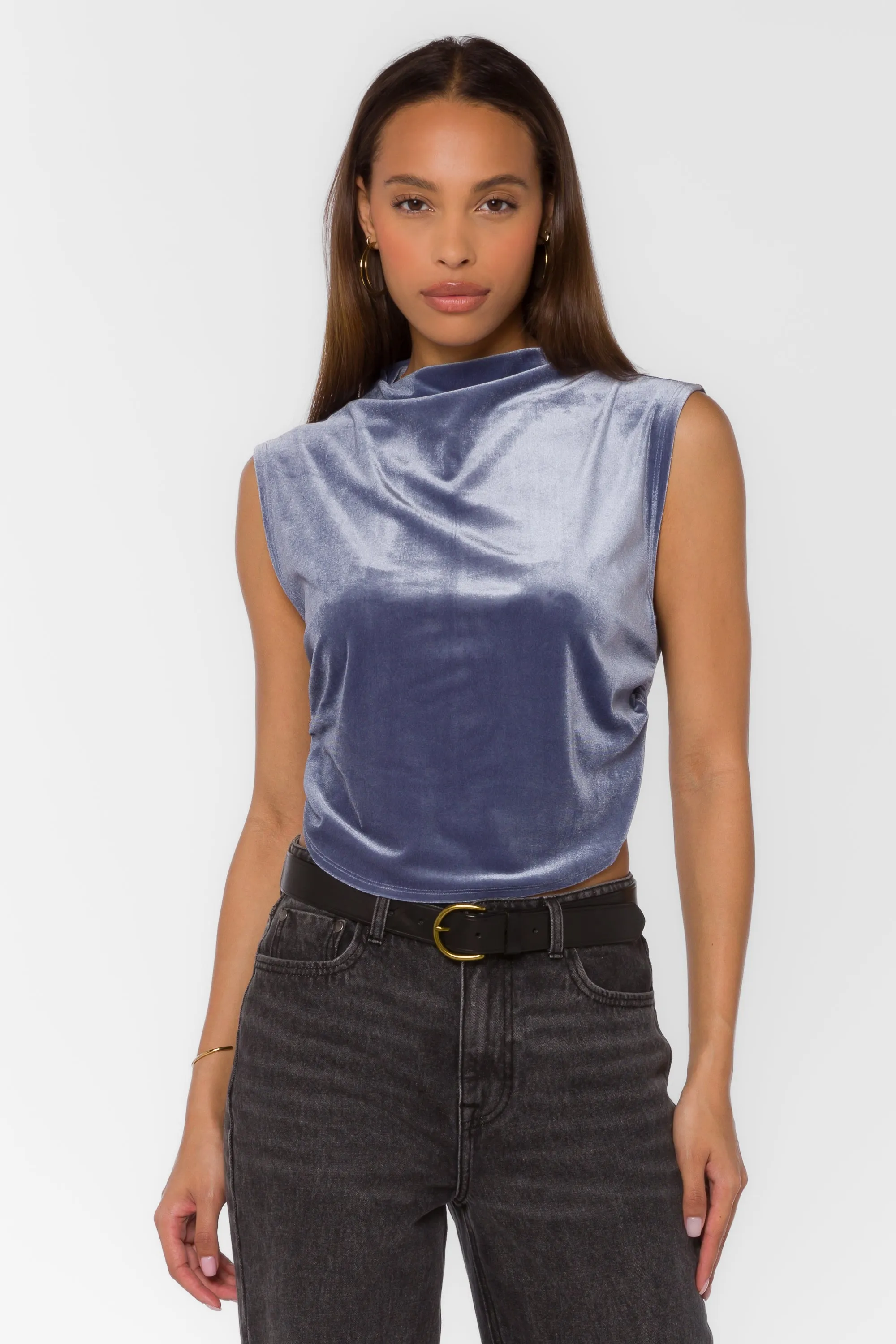 Lavali Ash Blue Top