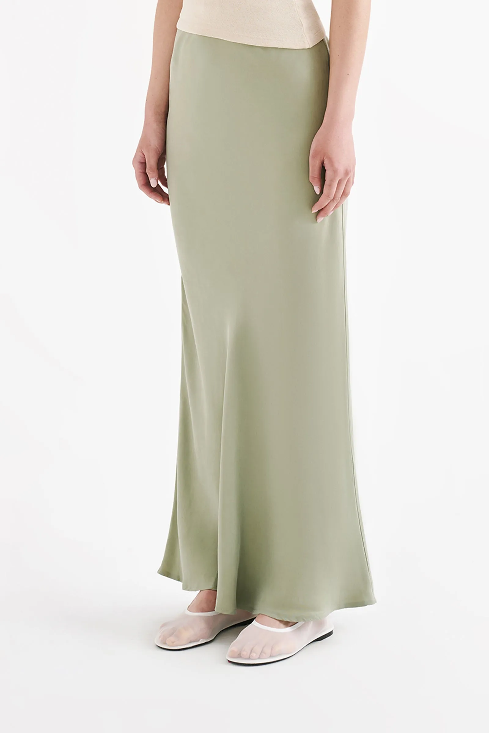 LEA CUPRO SKIRT