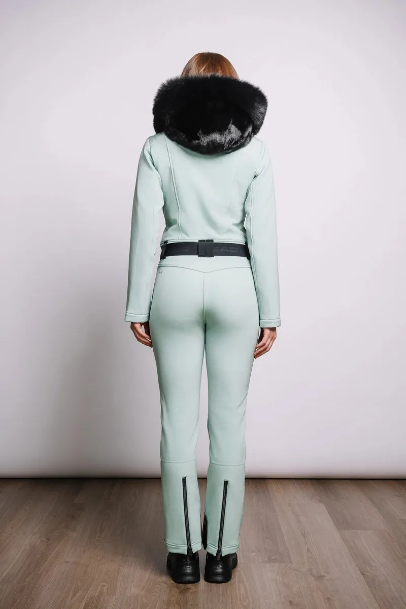 Legacy Down Ski One-Piece - Mink Hood