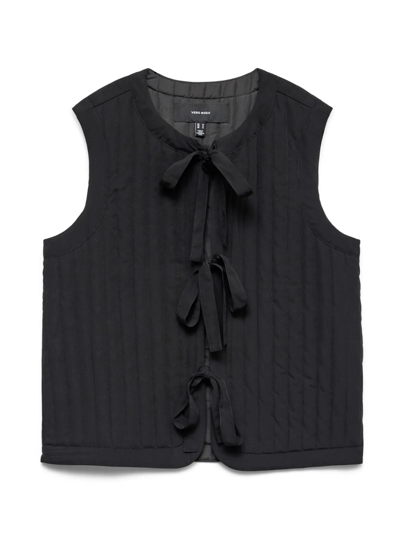 Leopard Lara Quilted Bow Tie Waistcoat