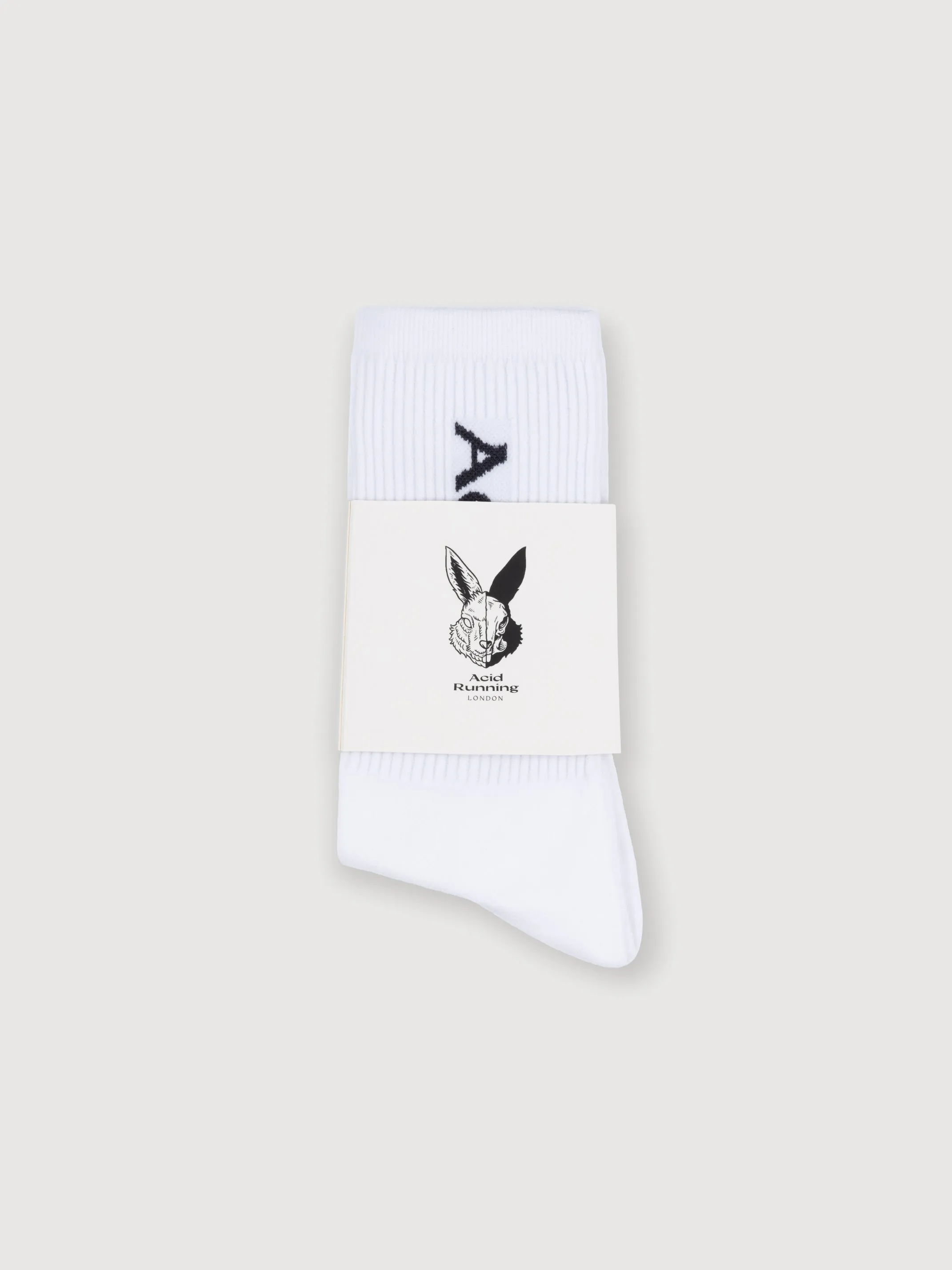 Logo Socks - White