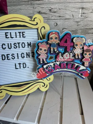 LOL Surprise Cake Topper