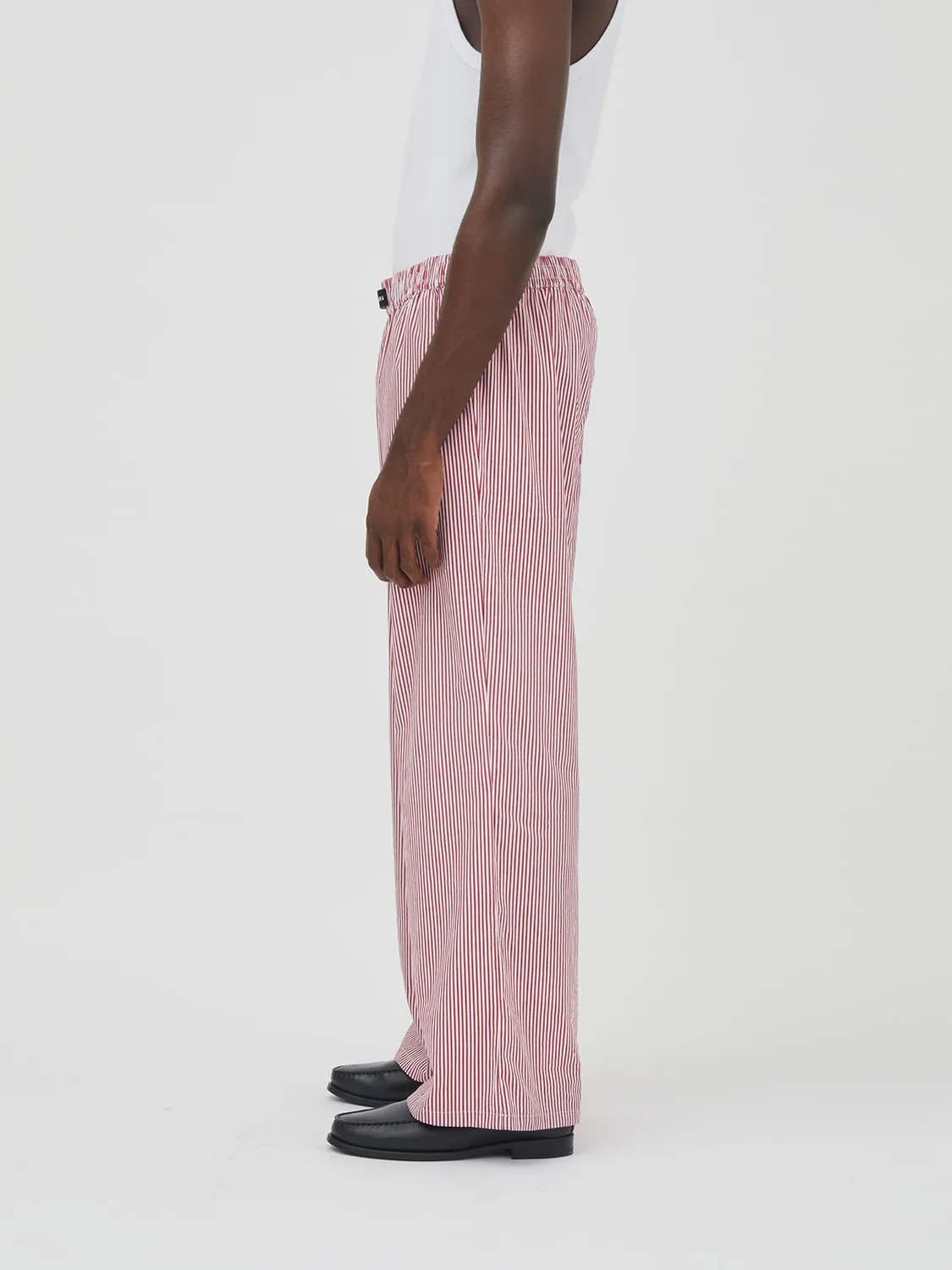 Lounge Pants Red Stripe