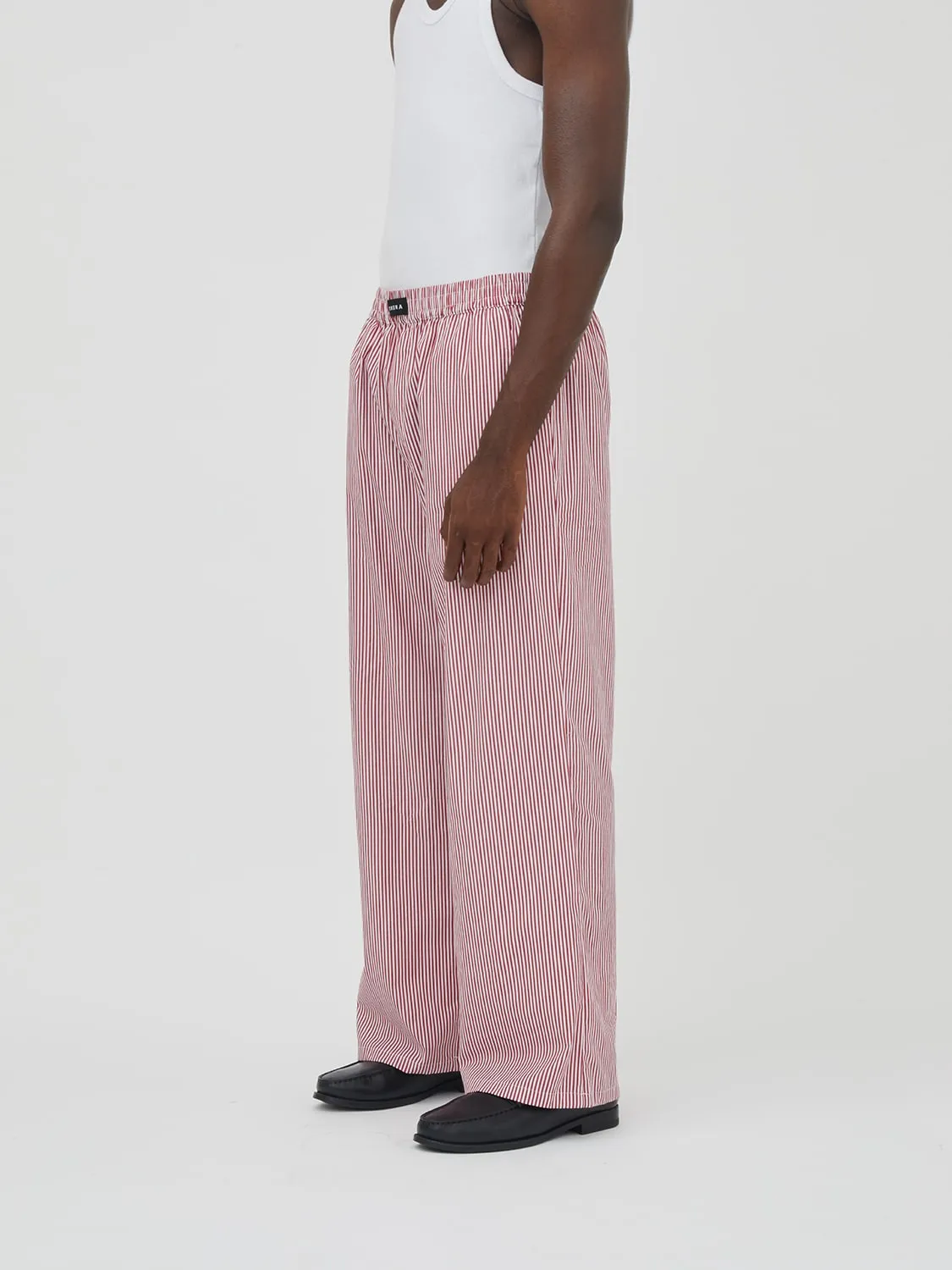 Lounge Pants Red Stripe
