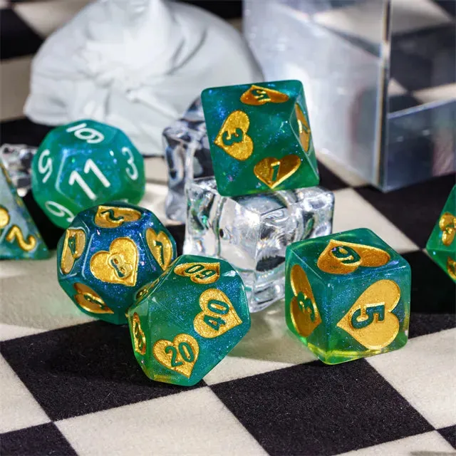 Lovely Stash RPG Dice Set