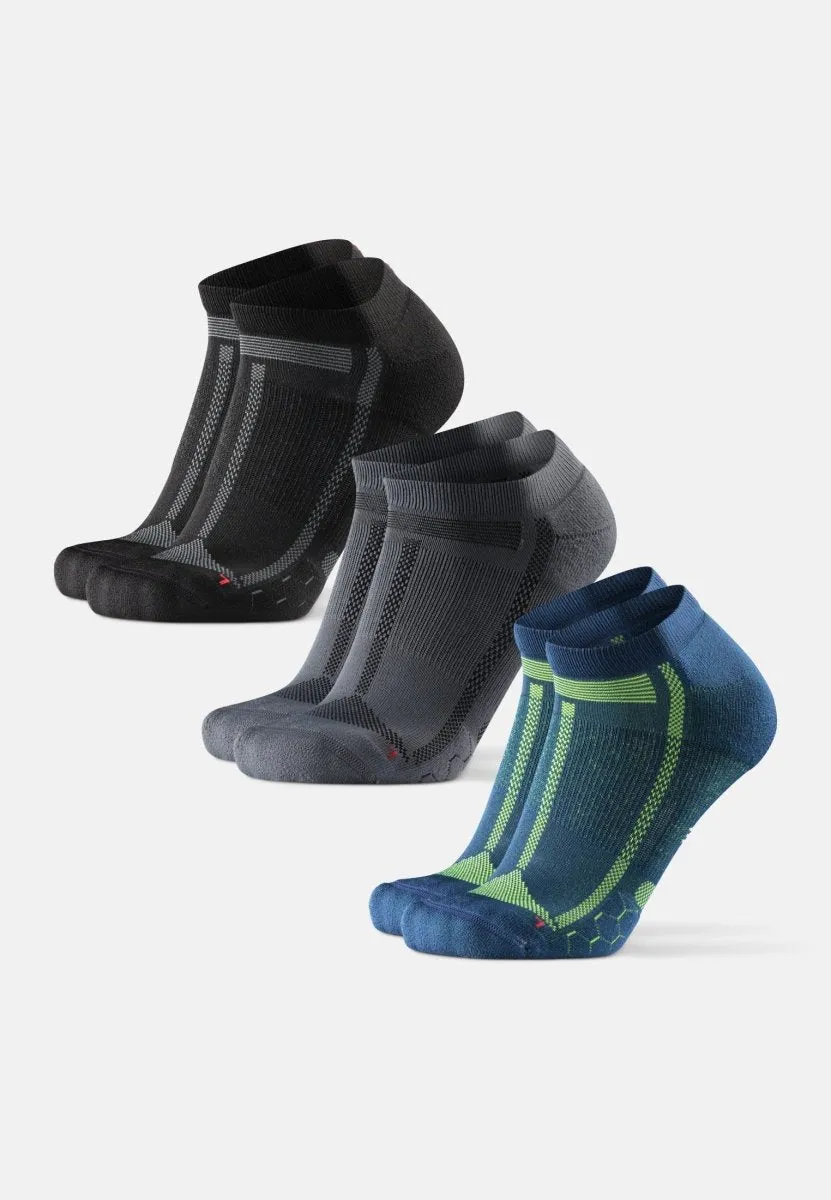 LOW-CUT RUNNING SOCKS FOR LONG DISTANCES