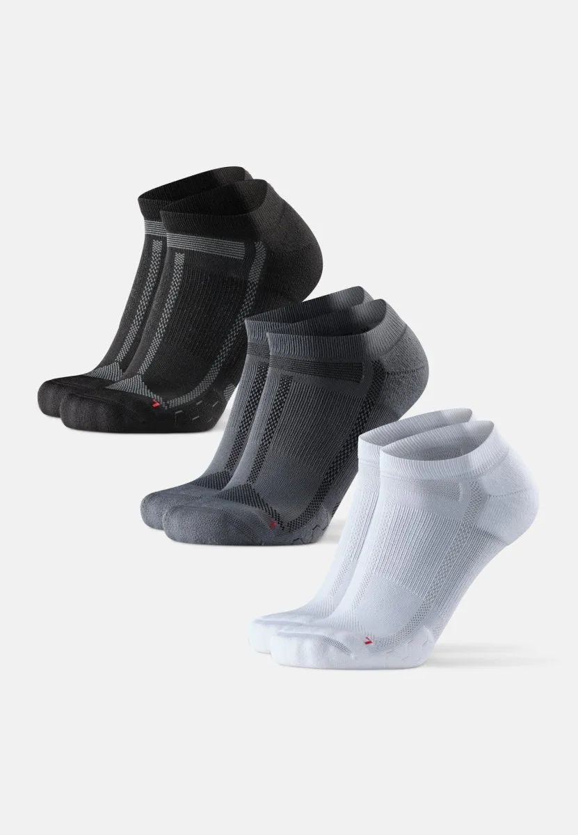 LOW-CUT RUNNING SOCKS FOR LONG DISTANCES