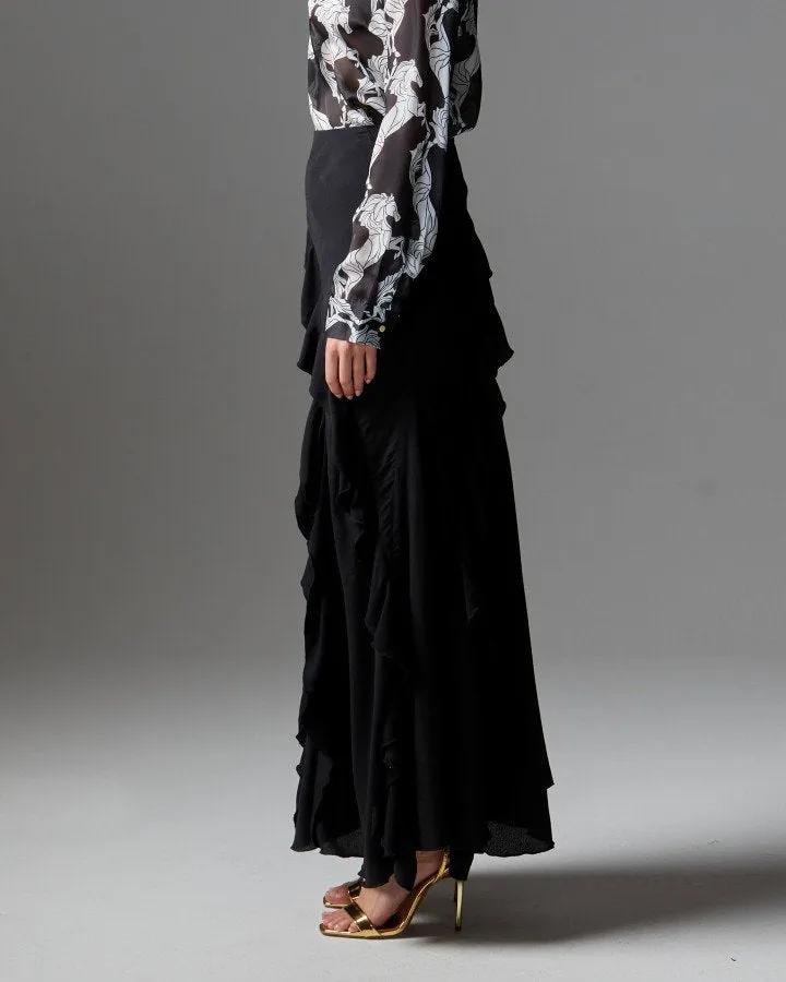 Loyal Maxi Skirt - Black