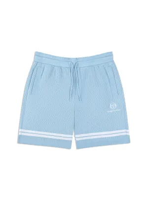 Ludovic Mesh Short- Dutch Canal/ White