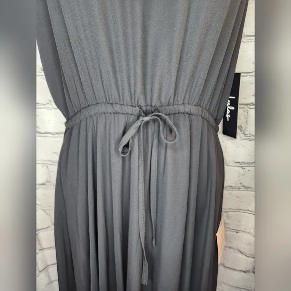 Lulu's Black‎ Halter Summer Evening Maxi Dress Size XS NWT