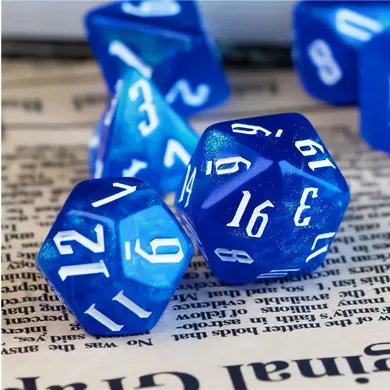 Magician's Deep Water Lair RPG Dice Set