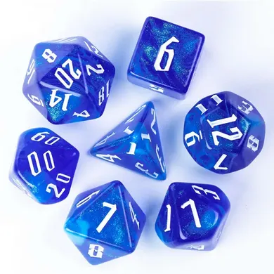 Magician's Deep Water Lair RPG Dice Set