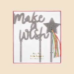 Make A Wish Acrylic Toppers