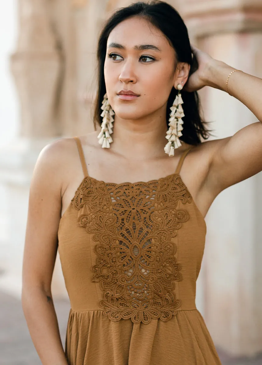 Mala Maxi Dress in Cumin