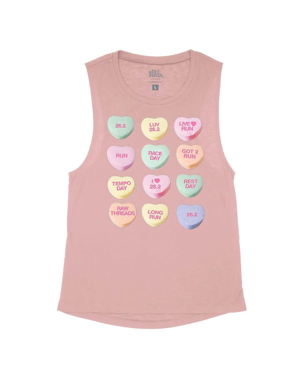 Marathoner's Candy Hearts